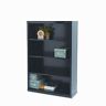 B-53bk Tennsco Welded Steel Bookcase Shelf Black 047671006085
