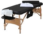 B00kcll3i0 Sierracomfort Portable Massage Table Hardwood Leg Folding Waterproof 689817259599