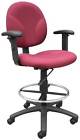 B1691-by Boss Chair Burgundy Fabric 751118169140