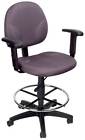 B1691-gy Boss Chair Grey Fabric 751118169126