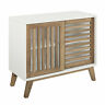 We-bdf36ssds Bdf36ssdsw Delacora Wide Two Shelf Laminate And Metal Accent 842158178220