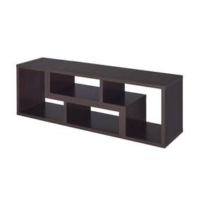 Benzara 192551053175 Convertible Tv Console And Bookcase Combination Brown Modern Contempora