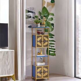 Bestcosty 989683145195 Tall Large Floor Storage Cabinet/open Compartments/cabinets