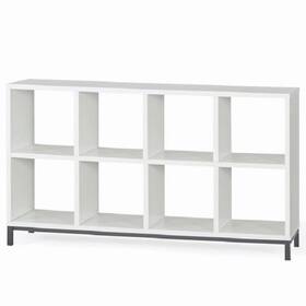 Better Homes & Gardens 195925608896 And Organizer With Metal Base White 8/cube