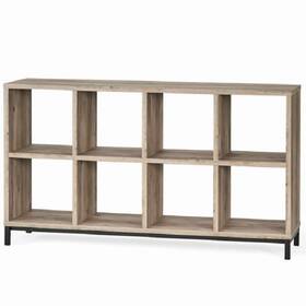 Bh17-084-098-06 Better Homes & Gardens And Storage Organizer With Metal Base Rustic