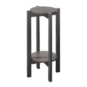 89737175 Breighton Home 31.25 Inch Newport Deluxe 2 Tier Plant Stand - Modern Style