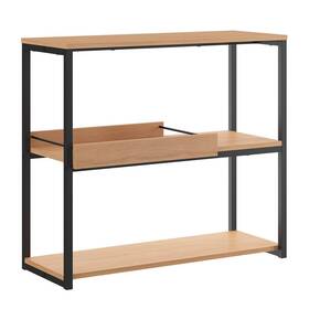 Bridge Brazil 850026254723 Prague Bookcase Furniture Dash Maple Modern And Contemporary
