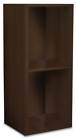 Bs-285-340-770-eo Way Basics Storage Double Cube Plus In Espresso 898585002119