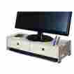 Bur0215 Natamo Back To School Wooden Monitor Riser Stand With 2 Drawer 600988171633