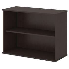 Bush Business Furniture 042976498634 Adjustable 2-shelf Bookcase Mocha Cherry 29 Inch H X 35.75 W 15.50 D