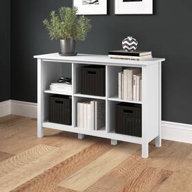 Bush Furniture 042976090180 Broadview 6 Cube Organizer By White