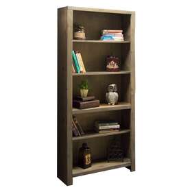 Carbon Loft 842764096307 72 Inch No Assembly Required 5-shelf Barnwood Traditional