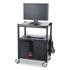 800101107 Cart Saf8943bl Mobile Safco - Av Adjustable