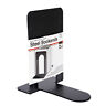 Chl87915 Charles Leonard Bookends With Base Inch Steel Black 026487879151