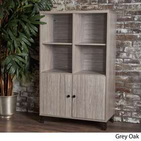 Christopher Knight Home 849114986363 Justina Mid Century Modern Wood Cabinet By Grey And Contemporar