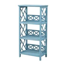 Christopher Knight Home 884904515262 Somette Clear Sailing Blue Sky Bookcase 23x48.50