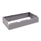 Clb3618mg Tennsco Three Wide Closed Locker Base Medium Gray 044767130099