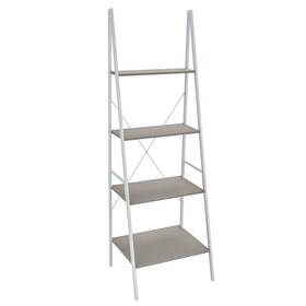 Closetmaid 075381049641 Industrial Ladder Bookshelf Smoky Taupe Modern And Contemporary