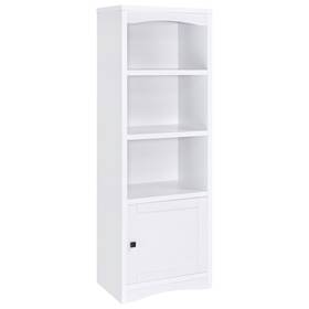 Coaster 021032849795 Laughlin 3-shelf Engineered Wood Media Tower