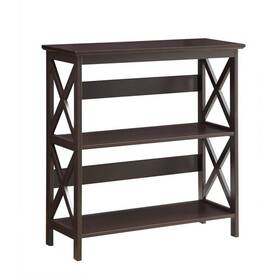 203030es Convenience Concepts Oxford 3 Tier Bookcase Espresso