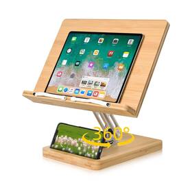 Bs03 Crocqett Book Stand For Reading Large 13.38 X 9.4 Inch -crocqett Holder With Pho