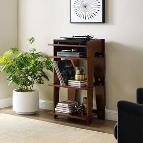 Crosley Furniture 710244224949 Soho Turntable Stand Mahogany Casual