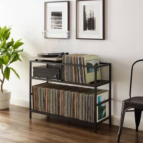 Crosley Furniture 710244256261 Provo Record Storage Console