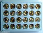D2g-gld-anod-molar-84 Gold Anodized Temporary Aluminum Molar Of Crowns