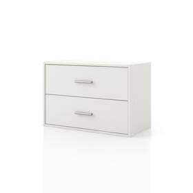 Denhour 810146303015 Dh Basic Modern Wood Customizable Stackable Storage Organizer - Cube Shelves