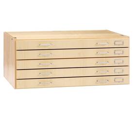 Ffs-3624mamz Diversified Woodcrafts Spaces School Classroom Large Format File Cabinet Counter Top Maple