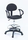 91-11065115 Drafting Chair Height Id 116315 Stiletto Martin Black Arms Deluxe
