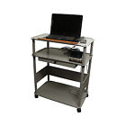 E345-4c Mjm International Echo 4-shelf Hanging Linen Cart With Mesh E345-4c Mjm International Echo 4-shelf Hanging Linen Cart With Mesh