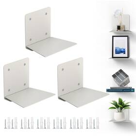 Eapele 647535513607 Invisible Floating Bookshelf Heavy-duty Hanging Bookshelves Steel Co