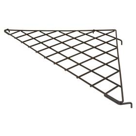 Econoco Blks/90 Triangular Shelf 24 Inch X 34-1/2 Black Pack Of 10