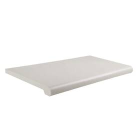 Da448 Econoco Da448/w Open-bottom Bullnose Shelf 48 Inch W X 15 D In White Pack Of 4