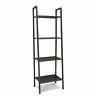 Ess-1045-gry-wnt Ofm Modern Design Standing Ladder Bookshelf With Gray Metal Frame