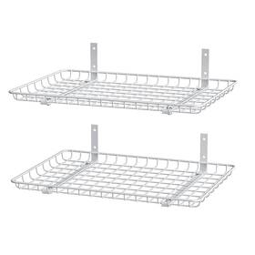 Ws4812w Everhanger Garage Wall Shelves 12x24 Inch Mounted Storage Shelf Metal