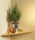 Ez12-1 Ok Knape Vogt Oak Instant Corner Shelves Single 029274229948
