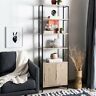 Fox4273a Safavieh Natasha Retro Mid Century Wood Etagere