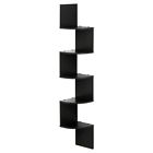 Fr16122ex Furinno Tier Wall Mount Floating Radial Corner Shelf 816718023183