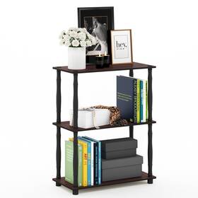 Furinno 810006775068 Turn-n-tube 5 Tier Wide Shoe Rack Americano Modern And Contemporary