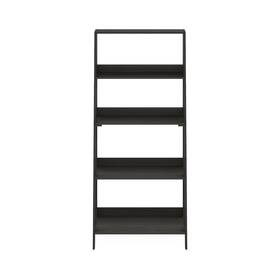 Furinno 810006776782 5-tier Ladder Bookcase Display Shelf Espresso Modern And Contemporary