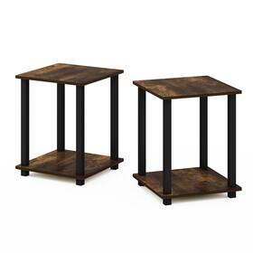 Furinno 810006777390 Hermite Desk Top Organizing Shelf Bookcase French Oak Modern And Contempor