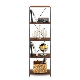 Furinno 840308805958 Besi 5-tier Industrial Multipurpose Shelf Display Rack With Metal