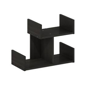 Furinno 840308807471 Hermite Wooden Desktop Bookshelf Storage Organizer