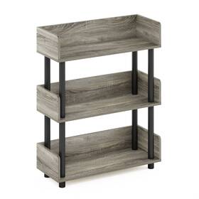 Furinno 840308808966 Turn-n-tube 3-tier Toolless Freestanding