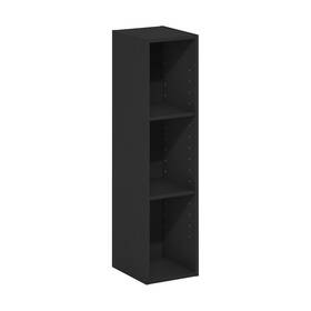 Furinno 840308809208 Fulda 3-tier Space Saving Storage Shelf Bookcase 8-inch Width