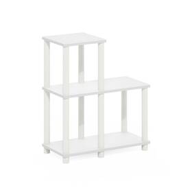 Furinno 840308810785 Turn-n-tube Accent Decorative Shelf Columbia White N/a
