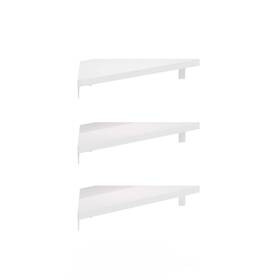 Furinno 840308812055 Rossi Triangle Corner Floating Shelves Wall Mount