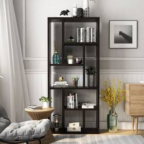Furniture Of America 847289094739 Gelder Contemporary Brown 3-in-1 Display Cabinet By Cappuccino N/a